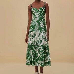 Farm Rio Soul Mix Midi Dress